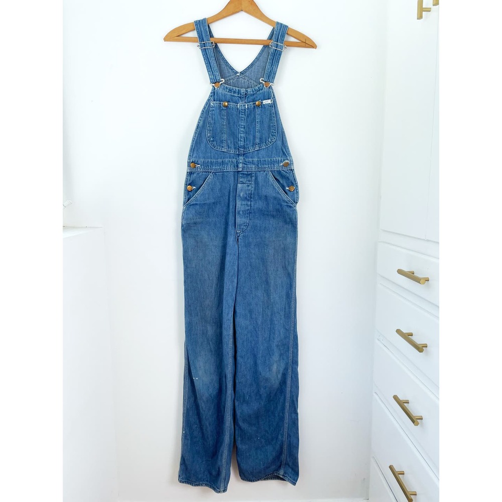 Lee Vintage Denim Dungaree Overalls